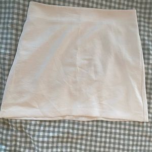 White wilfred mini skirt